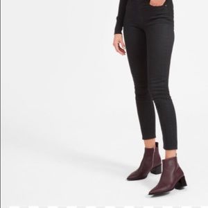 Everlane Boss Boot in Burgundy